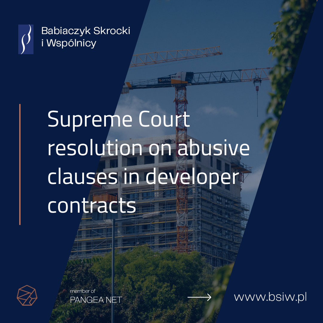 Supreme Court resolution on abusive clauses in developer contracts