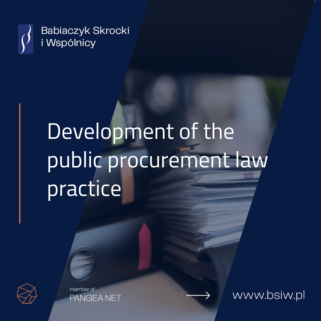 Development of the Firm’s public procurement law practice